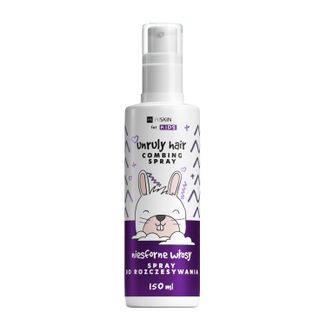 Hiskin Kids Unruly Hair Cowash, spray do rozczesywania, niesforne włosy, 150 ml - zdjęcie produktu