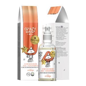 Hiskin Crazy Hair, mix olejowy, pomarańcza, 100 ml - zdjęcie produktu