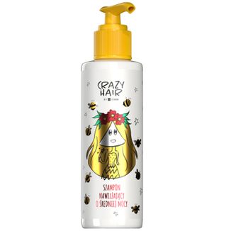 Hiskin Crazy Hair, miodowy szampon wzmacniająco-kojący, 300 ml - zdjęcie produktu