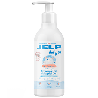 Jelp Baby 0+, hipoalergiczny szampon i żel do kąpieli, od 1 dnia życia, 400 ml - zdjęcie produktu