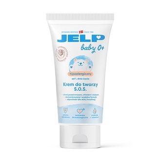 Jelp Baby 0+, hipoalergiczny krem do twarzy S.O.S., od 1 dnia życia, 75 ml - zdjęcie produktu