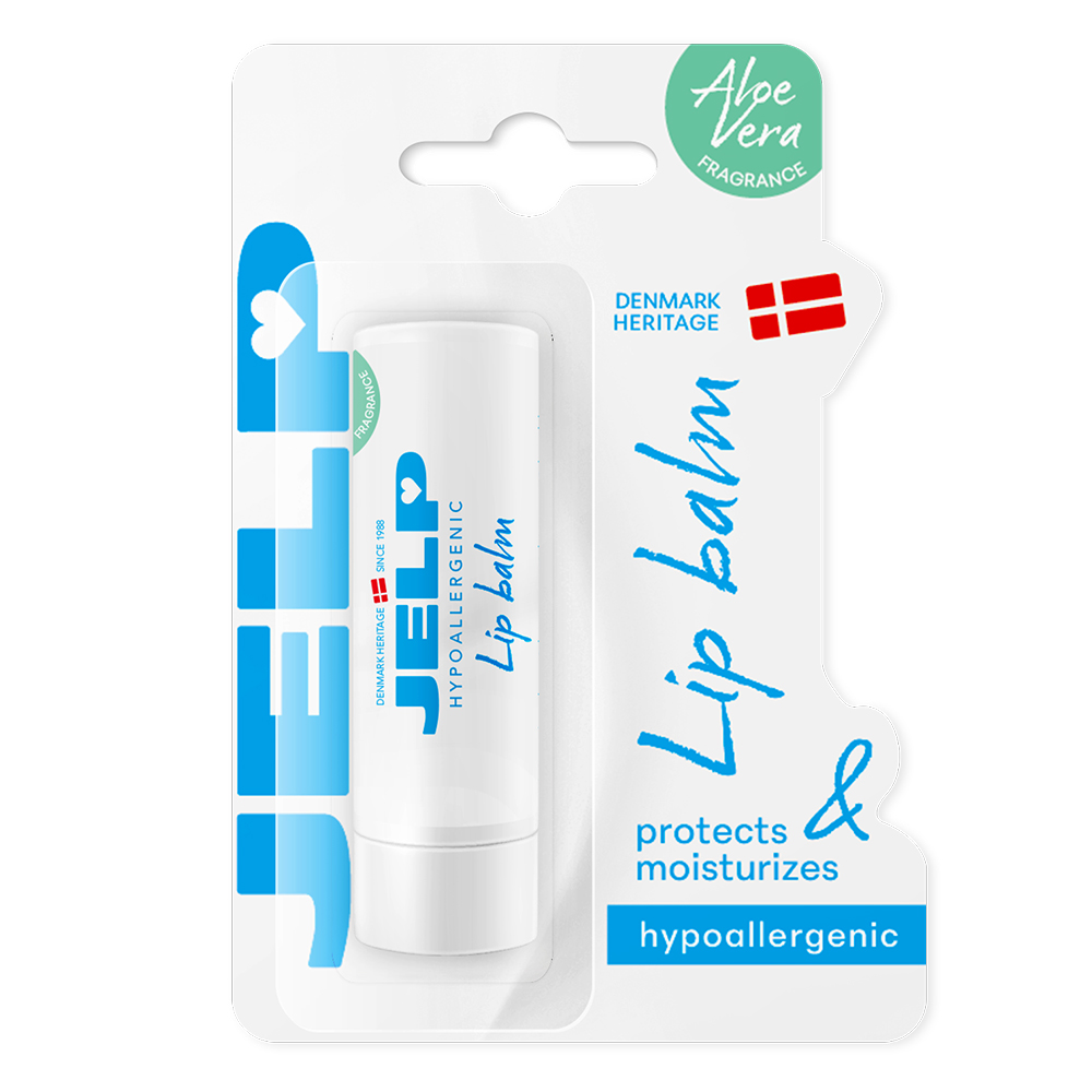 Nieznana Jelp Hypoallergenic, balsam do ust, aloe vera, 4,4 g