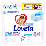 Lovela, kapsułki do prania, hipoalergiczne, biel i kolor, 23 sztuki - miniaturka zdjęcia produktu