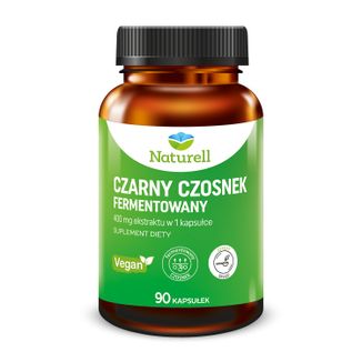 Naturell Czarny Czosnek Fermentowany, 90 kapsułek - zdjęcie produktu