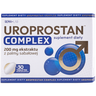 Sema Lab UroProstan Complex, 30 tabletek powlekanych USZKODZONE OPAKOWANIE - zdjęcie produktu
