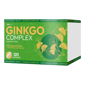 SEMA Lab Ginkgo Complex, 120 kapsułek - zdjęcie produktu