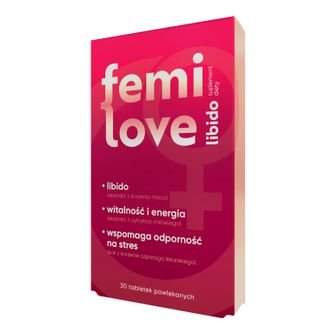 Femilove Libido, 30 tabletek KRÓTKA DATA - zdjęcie produktu