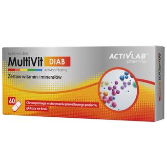 Activlab Pharma MultiVit DIAB, 60 kapsułek - zdjęcie produktu