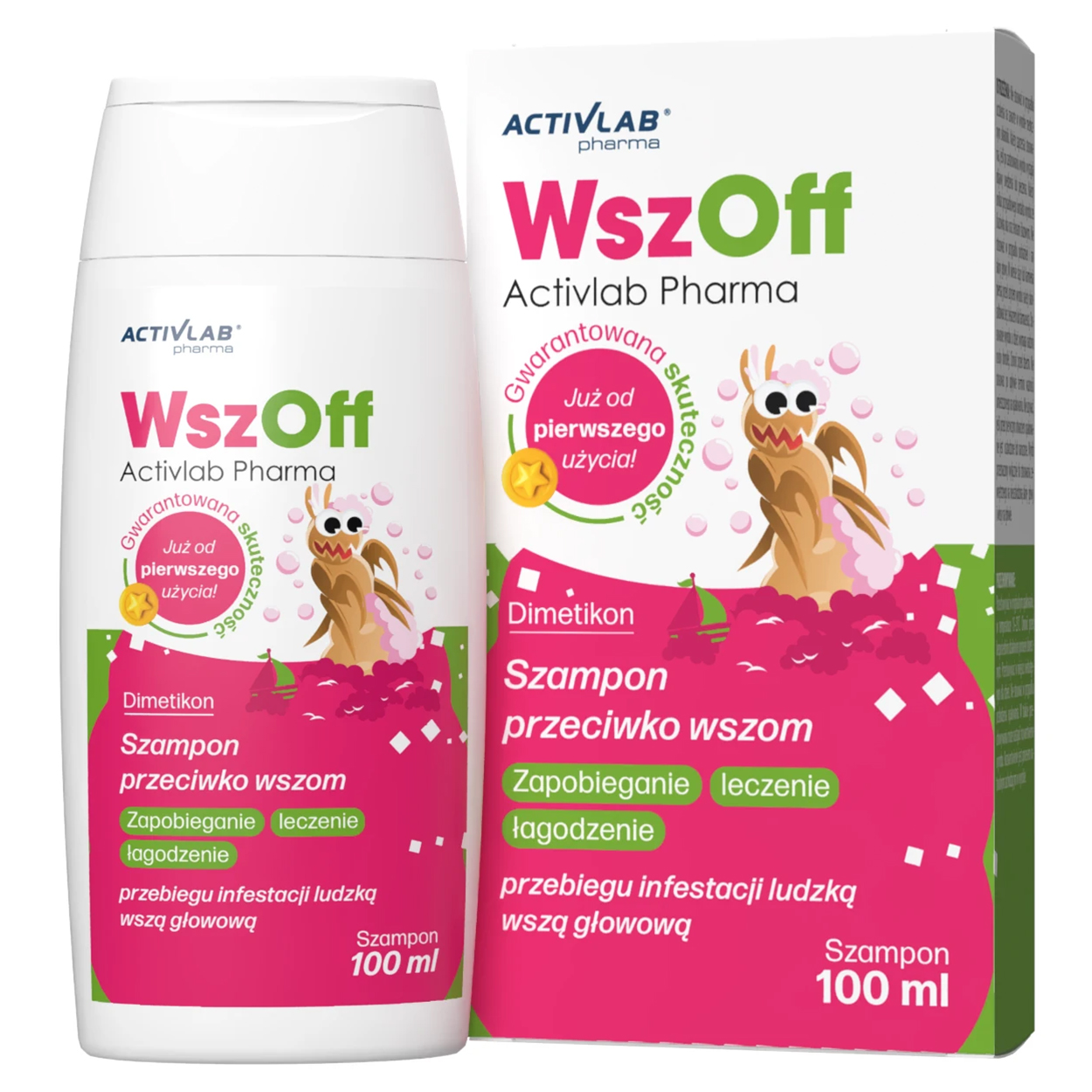 Activlab Pharma Activlab Pharma WszOff, szampon przeciw wszom, 100 ml — Inhaltsstoffe und Bewertung