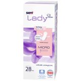 Seni Lady Slim, wkładki urologiczne, Micro, 28 sztuk USZKODZONE OPAKOWANIE - miniaturka zdjęcia produktu