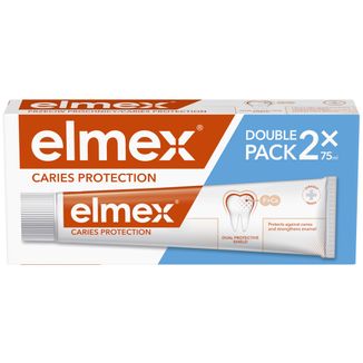 Elmex Caries Protection, pasta do zębów, 2 x 75 ml - zdjęcie produktu