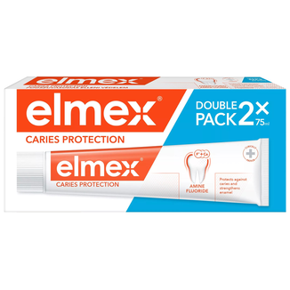 Elmex Caries Protection, pasta do zębów, 2 x 75 ml - zdjęcie produktu