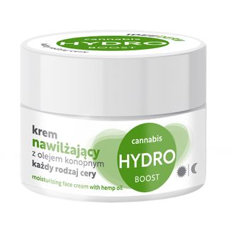 Idee Derm, nawilżający krem z olejem konopnym, 50 ml - zdjęcie produktu