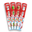 Aquafresh Little Teeth, szczoteczka do zębów dla dzieci, 3-5 lat, Soft, 1 sztuka - miniaturka 2 zdjęcia produktu