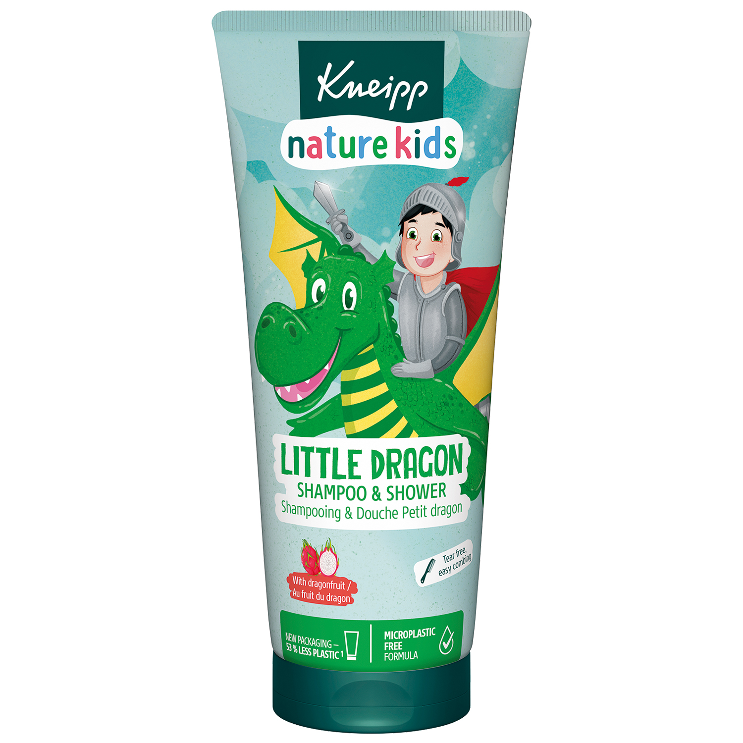 Nieznana Kneipp Nature Kids, szampon do włosów i żel pod prysznic dla dzieci, mały smok, od 3 lat, 200 ml
