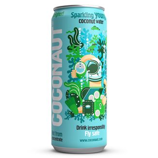 Coconaut gazowana woda kokosowa z młodego kokosa, 320 ml - zdjęcie produktu