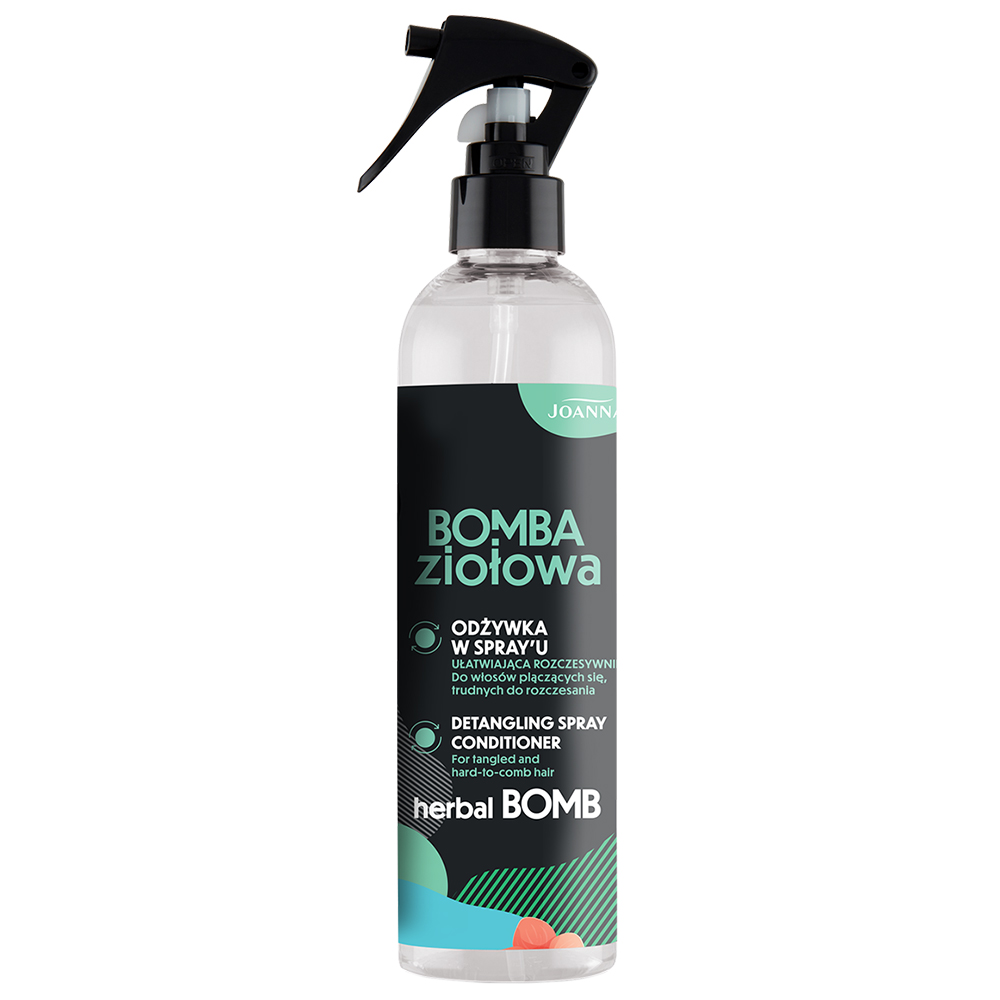 Nieznana Joanna Bomba mit Kräutern, Spülung als Spray erleichtert Entwirren, 300 ml — Inhaltsstoffe und Bewertung
