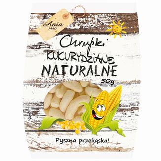 Ania Chrupki Kukurydziane Naturalne, 50 g - zdjęcie produktu