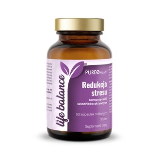 Pureo Health Life Balance Redukcja Stresu, 60 kapsułek - zdjęcie produktu