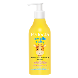 Perfecta Emolic Baby, emolientowa emulsja do ciała, od 1 dnia życia, 200 ml - zdjęcie produktu