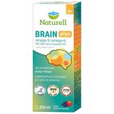 Naturell Brain, płyn dla dzieci od 3 lat i dorosłych, smak owoców leśnych, 200 ml KRÓTKA DATA - miniaturka zdjęcia produktu