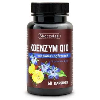 Skoczylas Koenzym Q10 Wiesiołek Ogórecznik, 60 kapsułek - zdjęcie produktu