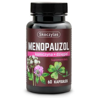 Skoczylas Menopauzol, koniczyna i dzięgiel, 60 kapsułek - zdjęcie produktu