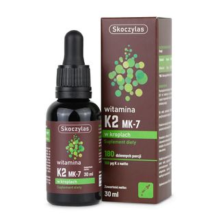 Skoczylas Witamina K2 MK-7, krople, 30 ml - zdjęcie produktu