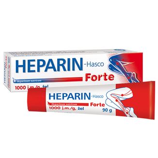 Heparin-Hasco Forte 1000 j.m./ g, żel, 90 g  - zdjęcie produktu