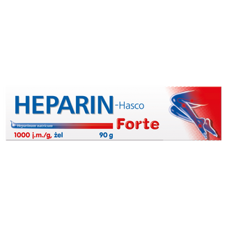 Heparin-Hasco Forte 1000 j.m./ g, żel, 90 g - zdjęcie produktu