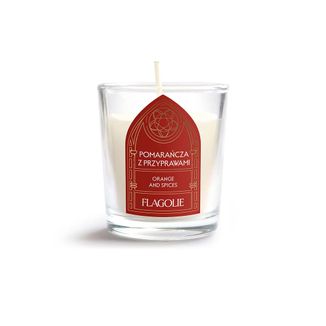 Flagolie Celebrate Christmas, zapachowa świeca sojowa, Pomarańcza z Przyprawami, 70 g USZKODZONE OPAKOWANIE - zdjęcie produktu