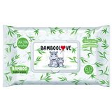 Bamboolove, bambusowe chusteczki nawilżane, biodegradowalne, 60 sztuk - miniaturka zdjęcia produktu