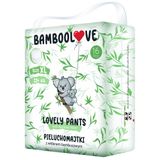 Bamboolove Lovely Pants, pieluchomajtki jednorazowe dla dzieci, z włóknem bambusowym, rozmiar XL, 12+ kg, 16 sztuk - miniaturka zdjęcia produktu