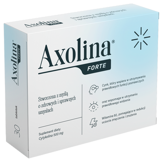 Axolina Forte 500 mg, 30 tabletek - zdjęcie produktu