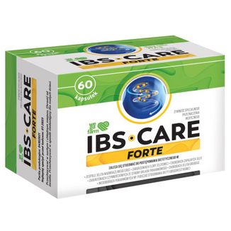 Wegafarm IBS Care Forte, 60 kapsułek USZKODZONE OPAKOWANIE - zdjęcie produktu