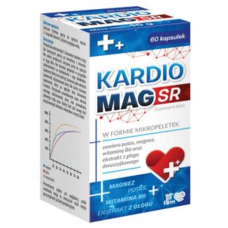 Wegafarm Kardiomag SR, 60 kapsułek - zdjęcie produktu