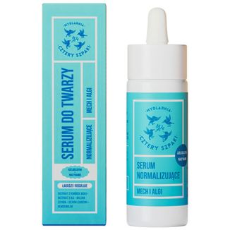 Cztery Szpaki, serum normalizujące, mech i algi, 30 ml USZKODZONE OPAKOWANIE - zdjęcie produktu
