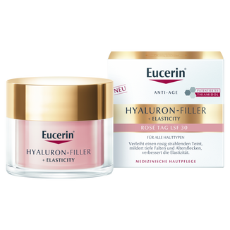 Eucerin Hyaluron-Filler+Elasticity, różany krem do twarzy, SPF 30, 50 ml - zdjęcie produktu