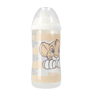 NUK Kiddy Cup, kubek niekapek z twardym ustnikiem i klipsem, Król Lew, od 12 miesiąca, 300 ml - zdjęcie produktu