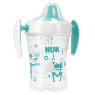 NUK Evolution, kubek niekapek z miękkim ustnikiem, zielony, od 6 miesiąca, 230 ml - zdjęcie produktu