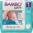 Bambo Nature, pieluchy jednorazowe, rozmiar 1, Newborn, 2-4 kg, 22 sztuki USZKODZONE OPAKOWANIE - miniaturka  zdjęcia produktu