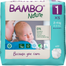 Bambo Nature, pieluchy jednorazowe, rozmiar 1, Newborn, 2-4 kg, 22 sztuki - miniaturka  zdjęcia produktu