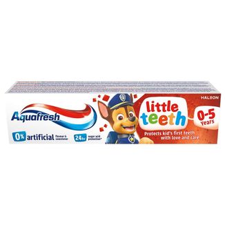 Aquafresh Little Teeth, pasta do zębów dla dzieci, 3-5 lat, Psi Patrol, 50 ml - zdjęcie produktu