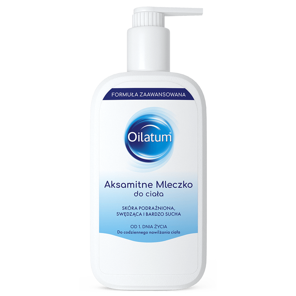 Oilatum Oilatum Formuła Zaawansowana, aksamitne mleczko do ciała, od 1 dnia życia, 400 ml