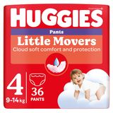Huggies Little Movers, pieluchomajtki, Disney, rozmiar 4, 7-18 kg, Jumbo Pack, 36 sztuk - miniaturka zdjęcia produktu