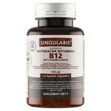 Singularis Superior Naturalna Witamina B12 Metylokobalamina 100 mg, 120 kapsułek miękkich - miniaturka zdjęcia produktu