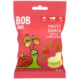 Bob Snail Żelki owocowe, jabłko, truskawka, 40 g - miniaturka zdjęcia produktu