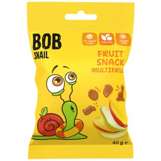 Bob Snail Żelki wieloowocowe, 40 g - zdjęcie produktu