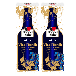 Zestaw Doppelherz Aktiv Vital Tonik, 2 x 1000 ml Zestaw Doppelherz Aktiv Vital Tonik, 2 x 1000 ml - zdjęcie produktu