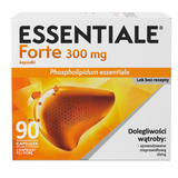 Essentiale Forte 300 mg, 90 kapsułek - miniaturka zdjęcia produktu
